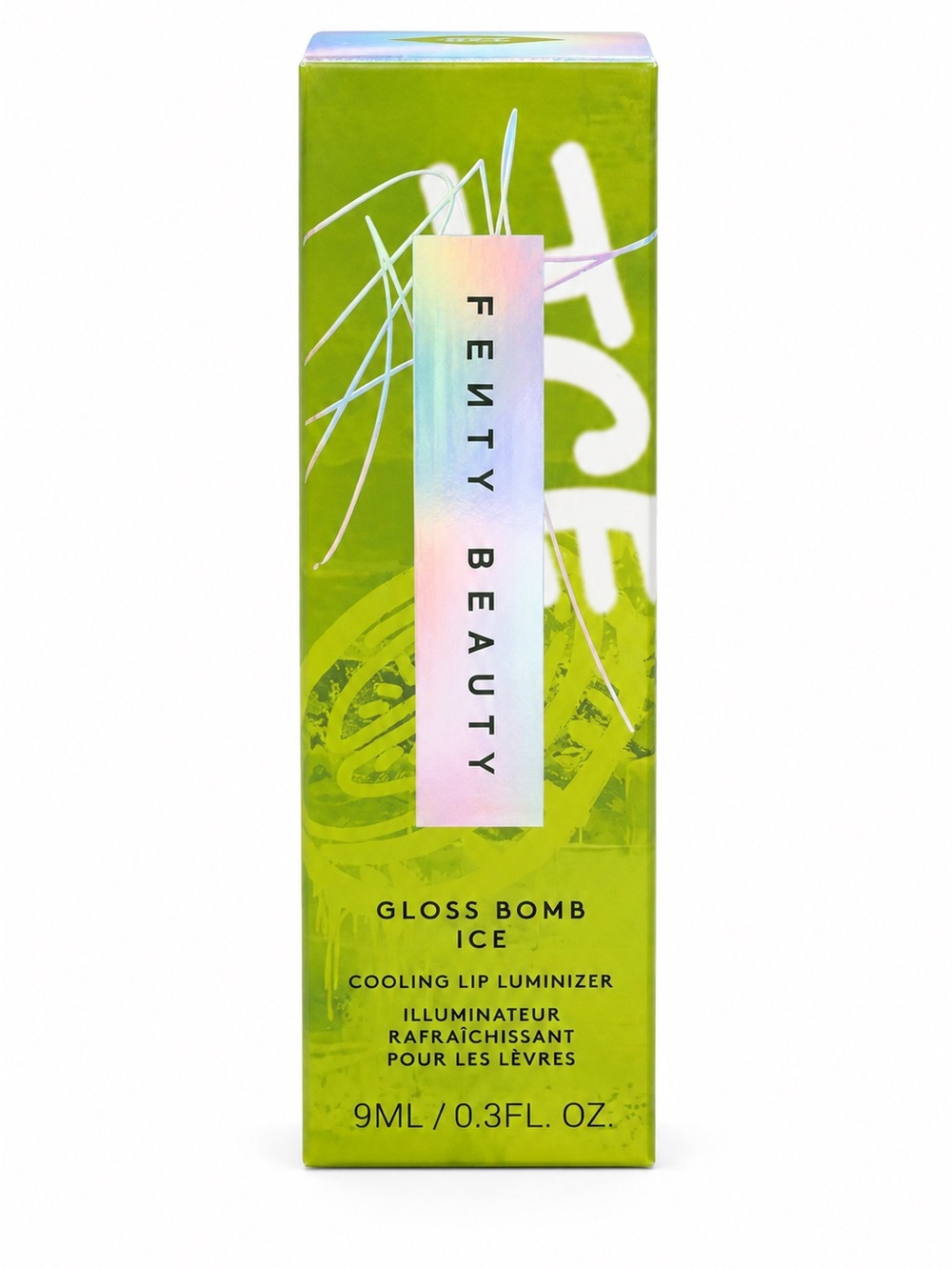 Fenty Beauty Gloss Bomb Ice CUCUM’BRRR Cooling Lip Luminizer 9ml NIB - Picture 2 of 7